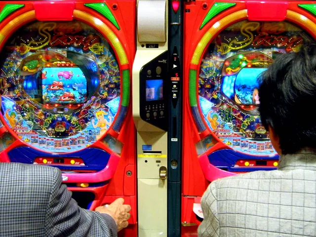 Pachinko And Online Slots — illustration